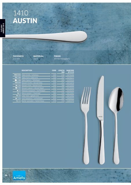 Amefa For Proffesionals_Foodservice_Catalogue_2023