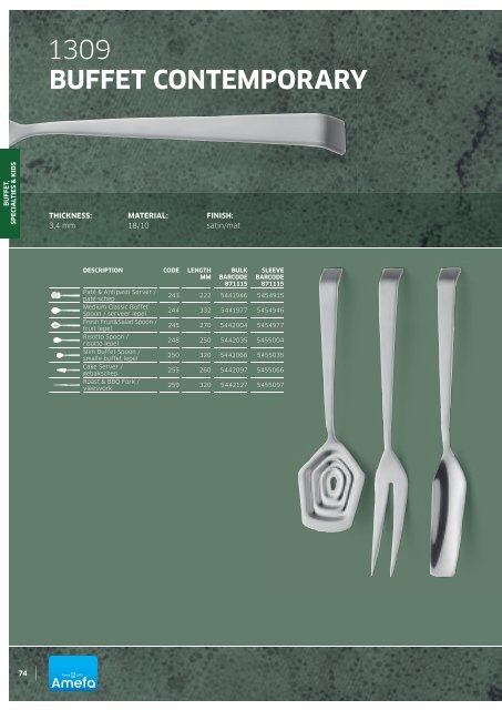 Amefa For Proffesionals_Foodservice_Catalogue_2023