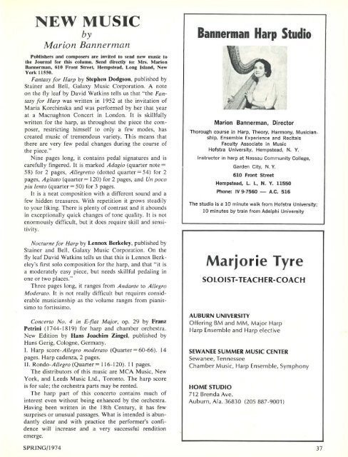 AHJ, Vol. 4 No. 3, Spring 1974