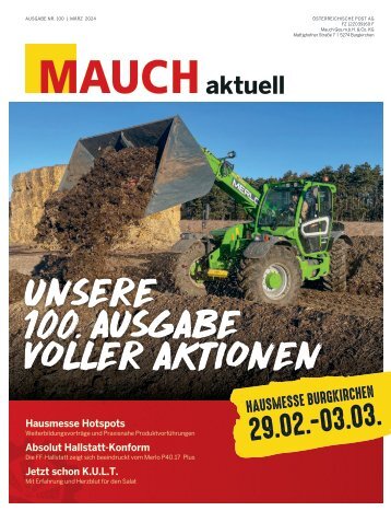 MAUCH Aktuell Burgkirchen | Ausgabe Nr. 100| März 2024
