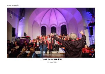 Chor im Gespräch FOLGE 14