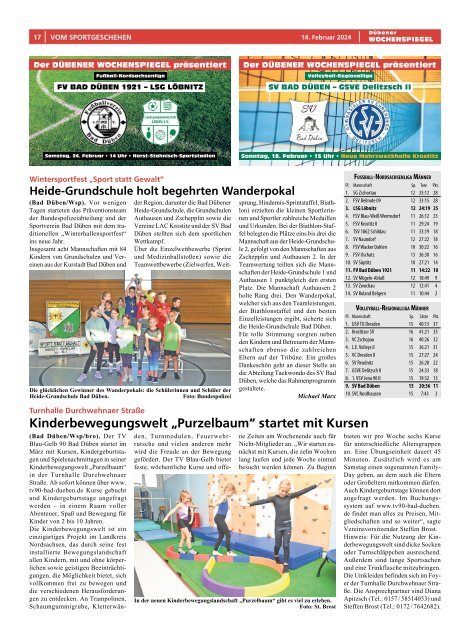 Dübener Wochenspiegel - Ausgabe 3 - Jahrgang 2024