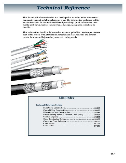 Fire Alarm Cables - West Penn Wire