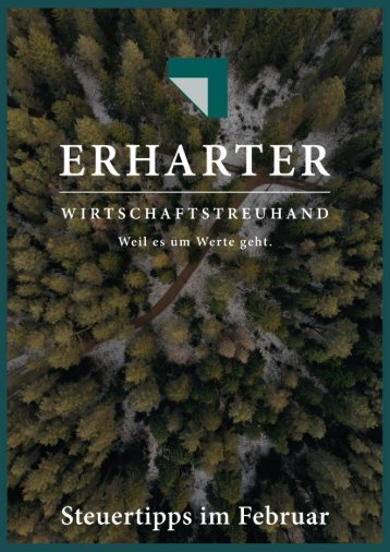 Erharter Steuertipps im Februar