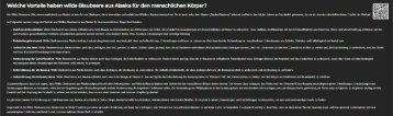 Blaubeeren und ihr wertvollstes und gesündestes Mitglied. Die Wilde Alaska Blaubeere. Welches Potential steckt in ihr?