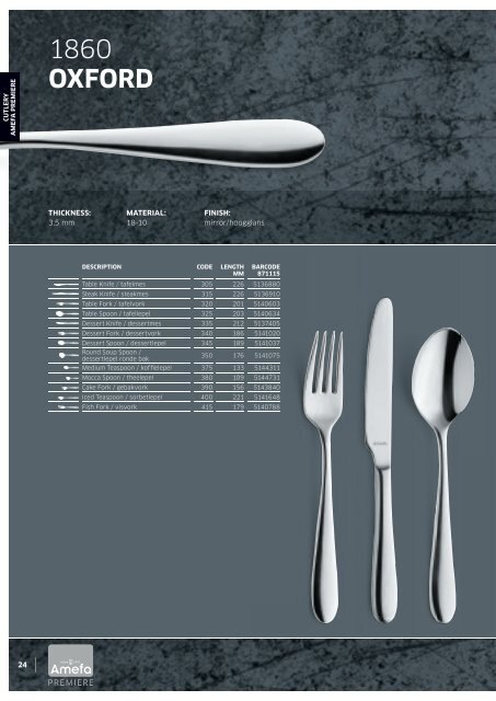 Amefa For Proffesionals_Foodservice_Catalogue_2023