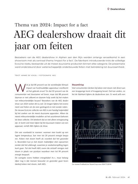 Keuken & Design nr. 1, 2024