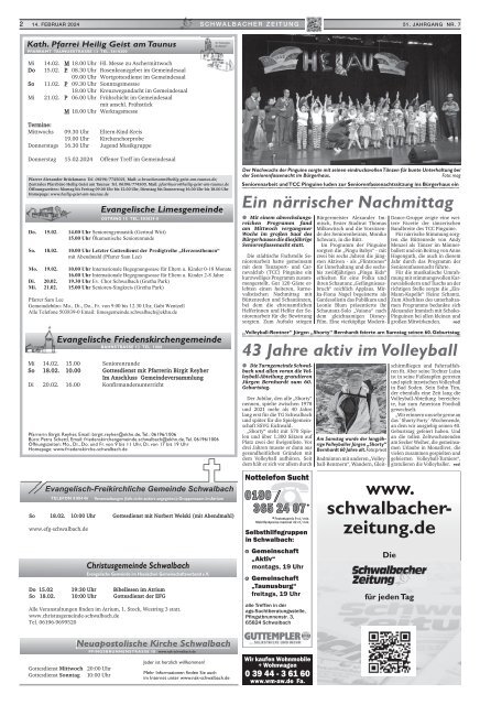 Schwalbacher Zeitung