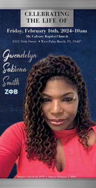 Gwendolyn Smith Memorial Program