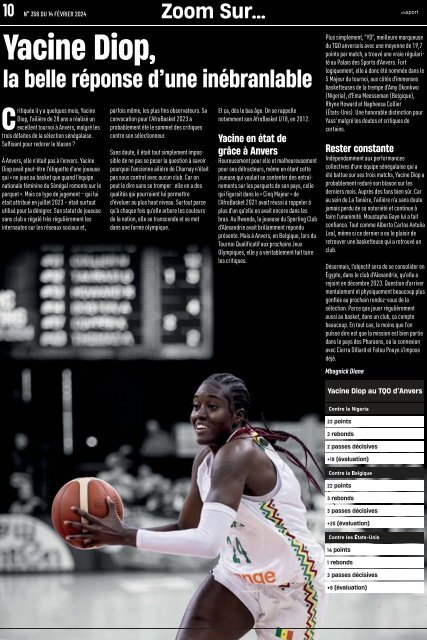 Journal wiwsport n356 - 14 février 2024