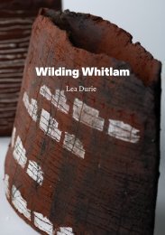 Wilding Whitlam Exhibition Catalogue 
