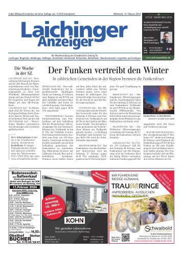 14.02.2024 Laichinger Anzeiger