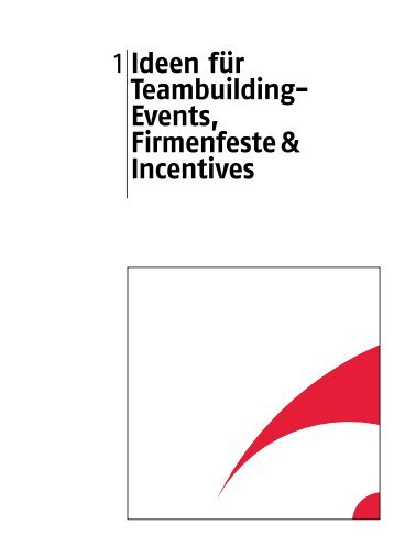 Ideen für Teambuilding-Events, Firmenfeste & Incentives - Eventbranchenbuch 2024