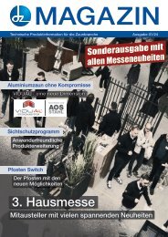 dz MAGAZIN 1/24 Sonderausgabe Hausmesse