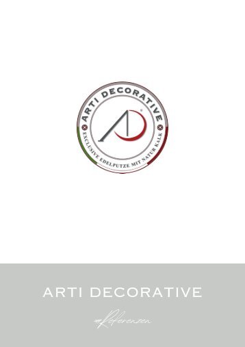 Referenzen Arti Decorative 