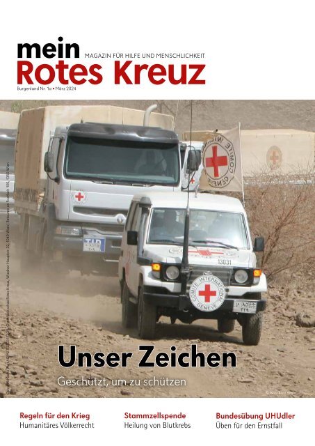 Mein Rotes Kreuz 1/2024 - Ausgabe Burgenland