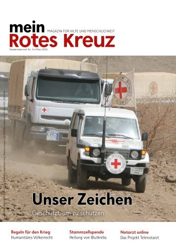 Mein Rotes Kreuz 01/2024- Ausgabe Niederösterreich