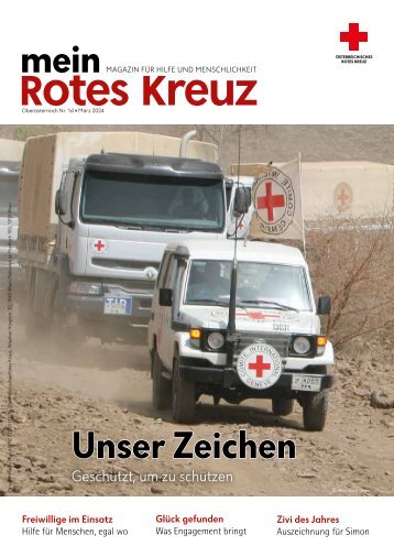 Mein Rotes Kreuz 01/2024- Ausgabe Oberösterreich