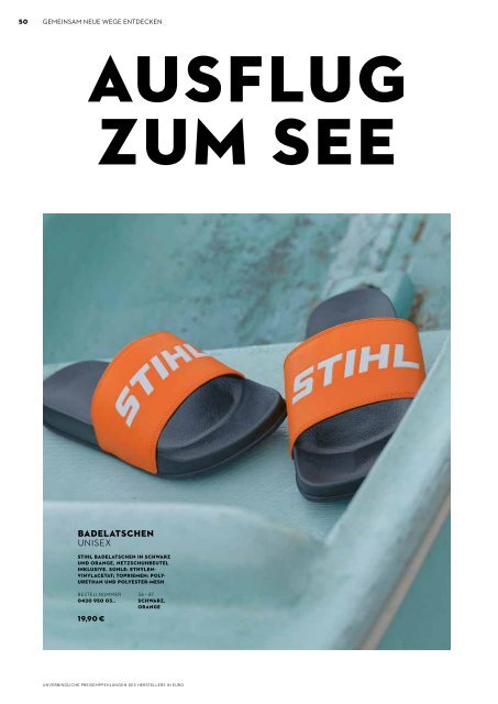 STIHL SPIRIT Markenshop-Katalog 2024 - Fanartikel und Merchandise jetzt bei Deterding