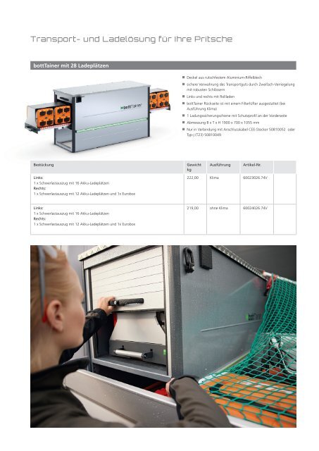 bottTainer - Die Transport- und Ladelösung für STIHL Akkus - jetzt bei Deterding