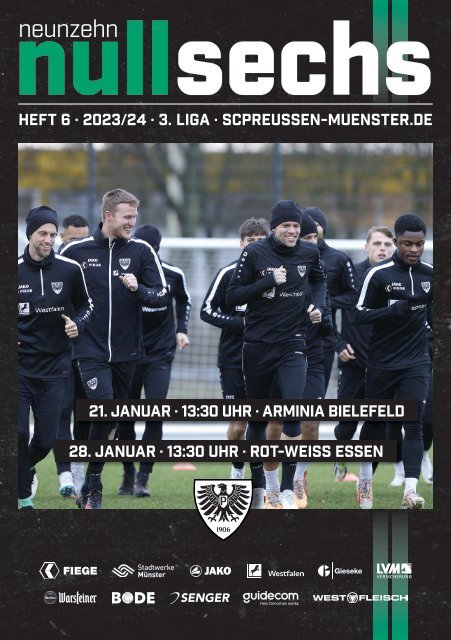 nullsechs Stadionmagazin - Heft 6 2023/24