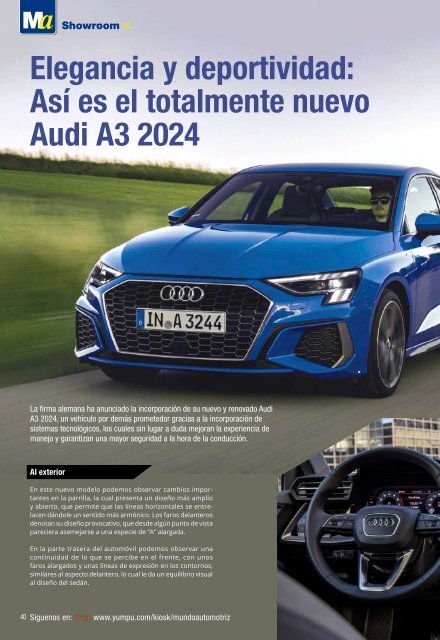 Mundo Automotriz La Revista No 332 Noviembre 2023