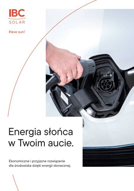 Energia słońca w Twoim aucie