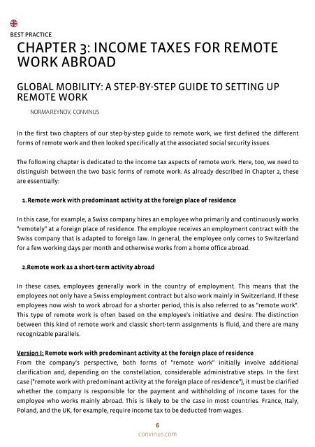 CONVINUS Global Mobility Alert - Week 7.2024