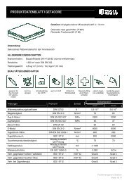 PRODUKTDATENBLATT I GETACORE - Demos