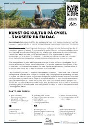 3 museer og 1 cykel Grøn Mobilitet 2023