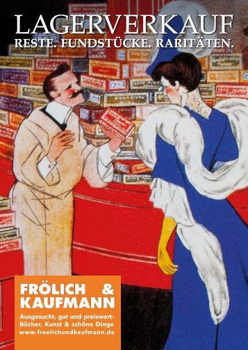 Frölich & Kaufmann Lagerverkauf 01/2024