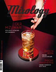 MIXOLOGY ISSUE #119 - DER MIZUWARI