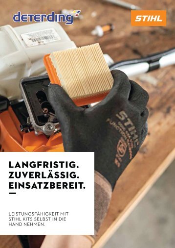 STIHL Broschüre Service-Kits