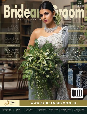 38th issue of BrideandGroom Wedding Magazine