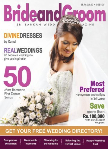 2nd issue of BrideandGroom Wedding Magazine