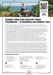 3 museer og 1 cykel Grøn Mobilitet 2023 - TYSK
