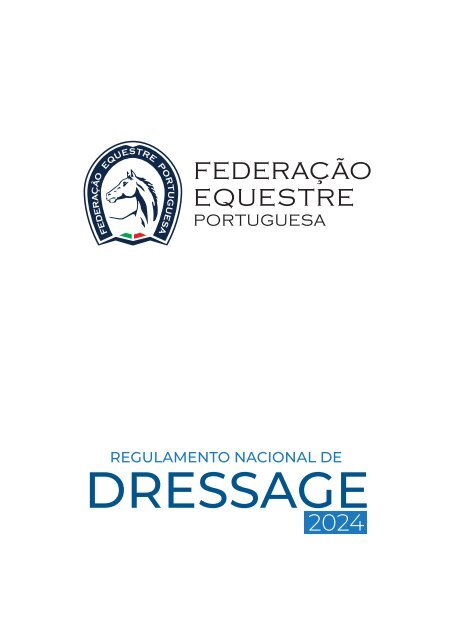 FEP Regulamento Nacional de Dressage 2024