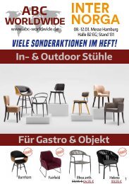 Sonderaktionen l In- & Outdoor Stühle für Gastro & Objekte