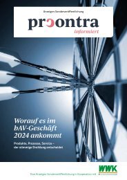 procontra | Ausgabe 01/2024 | WWK_Booklet