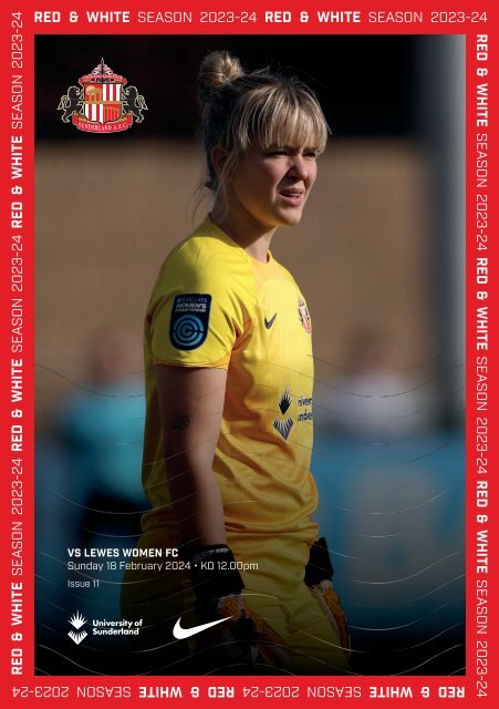 Red & White Issue 11: SAFC Women vs Lewes FC Women