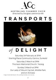 Transports of Delight