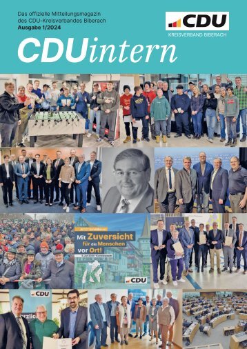 CDUintern Biberach Ausgabe 1/2024
