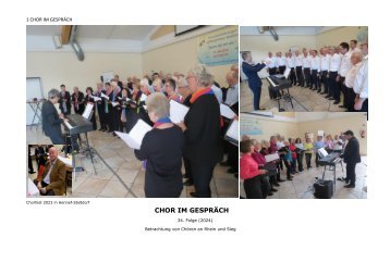 Chor im Gespräch FOLGE 34