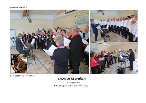 Chor im Gespräch FOLGE 34