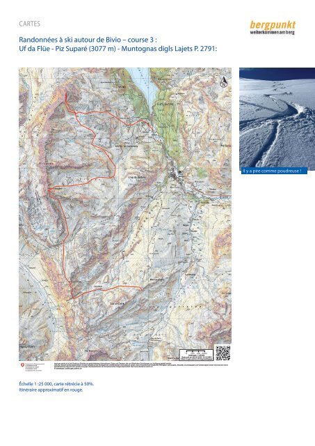 Proposition de Course 02.2024 - Randonnées à ski autour de Bivio