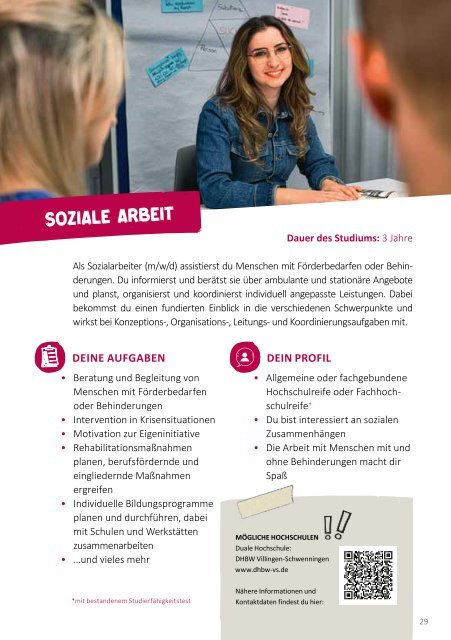 Deine Zukunft mit uns | Ausbildung, FSJ/BFD oder Studium