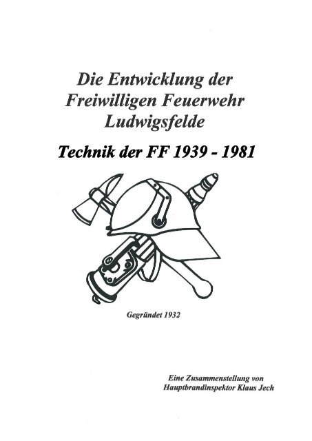 Chronik FF Ludwigsfelde Technik 1939-1981