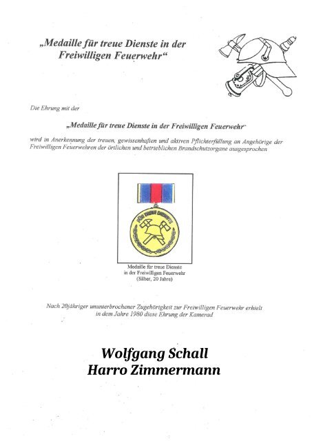 Chronik  FF Ludwigsfelde 1980-1989