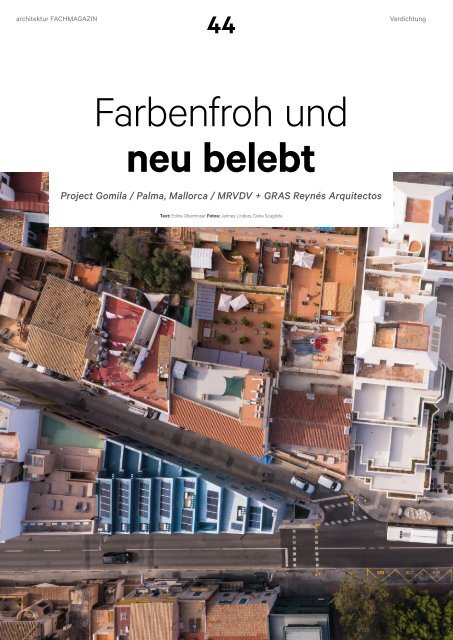 architektur FACHMAGAZIN Ausgabe 8 2023