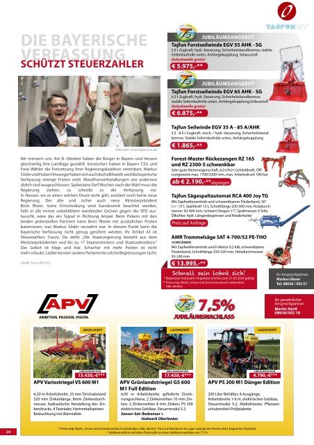 Gruber Landtechnik Infopost Ausgabe 84, März 2024